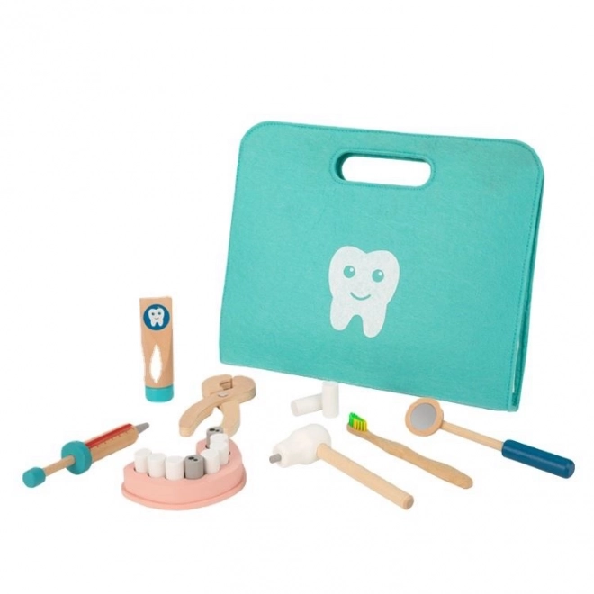 Tooky Toy Ensemble dentaire pour enfants avec sac à dos 19 pcs FSC