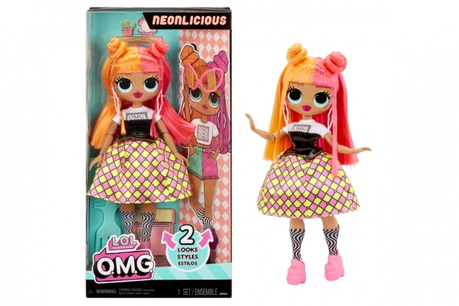 L.O.L. Surprise! OMG Grande soeur, 2 tenues – Neonlicious