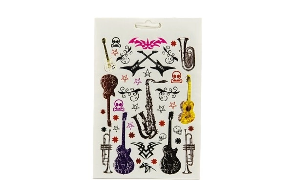 Tatouages temporaires en bloc – 280 pièces, assortiment de motifs