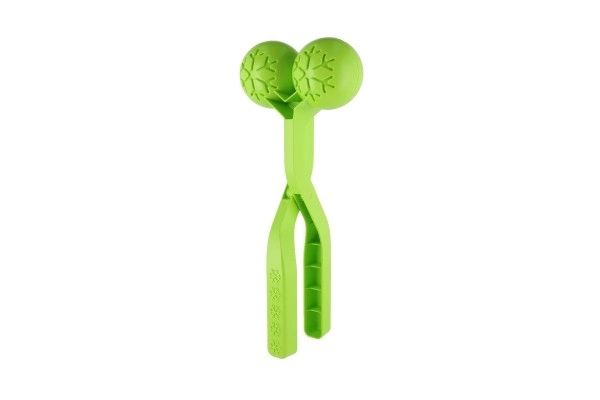 Moule à boules de neige duo plastique 16x38cm 5 couleurs 24m+