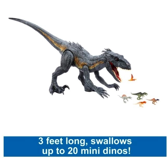 Figurine colossale Indoraptor du Monde Jurassique