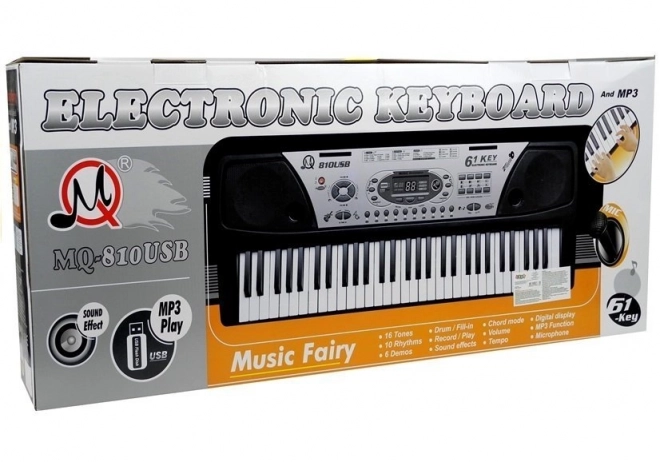 Claviers électroniques avec microphone