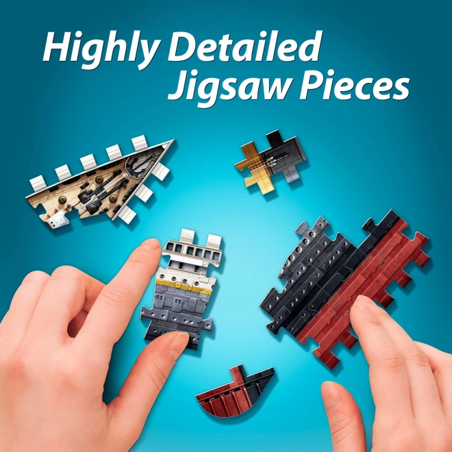 Puzzle 3D Titanic de Wrebbit, 440 pièces
