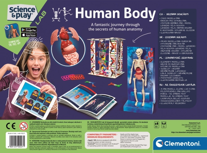 CLEMENTONI Science&Play : Corps humain 2023