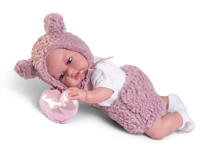 Antonio Juan 70361 TONETA - poupée bébé réaliste avec fonction de mouvement spéciale et corps en tissu doux - 34 cm