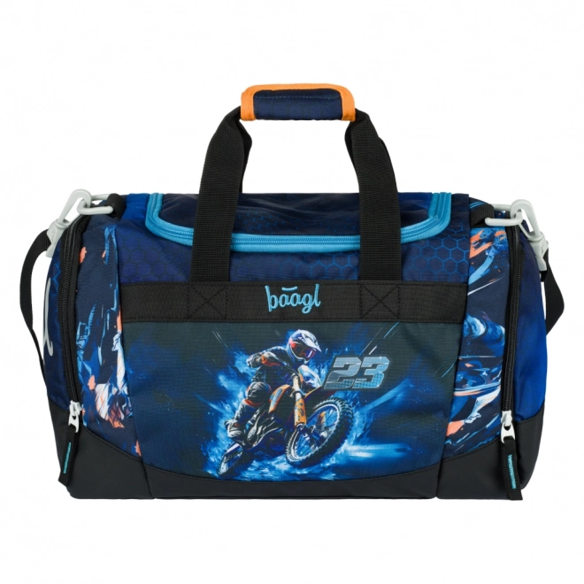 BAAGL Sac de sport pour enfants Motocyclette