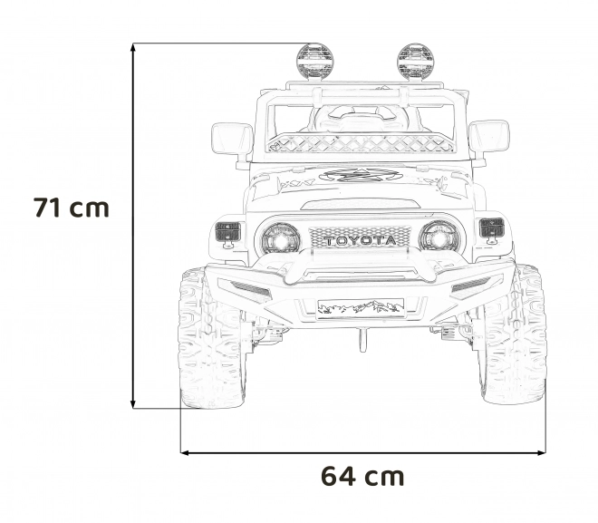 Toyota FJ Cruiser pour enfants – Camouflage