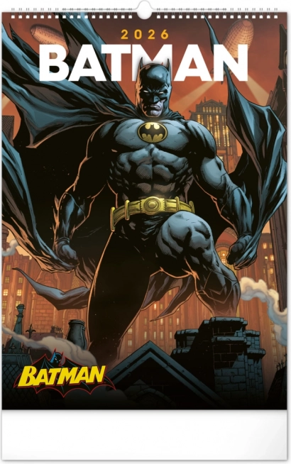 Calendrier mural Batman Dark 2026