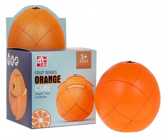 Casse-tête cube orange