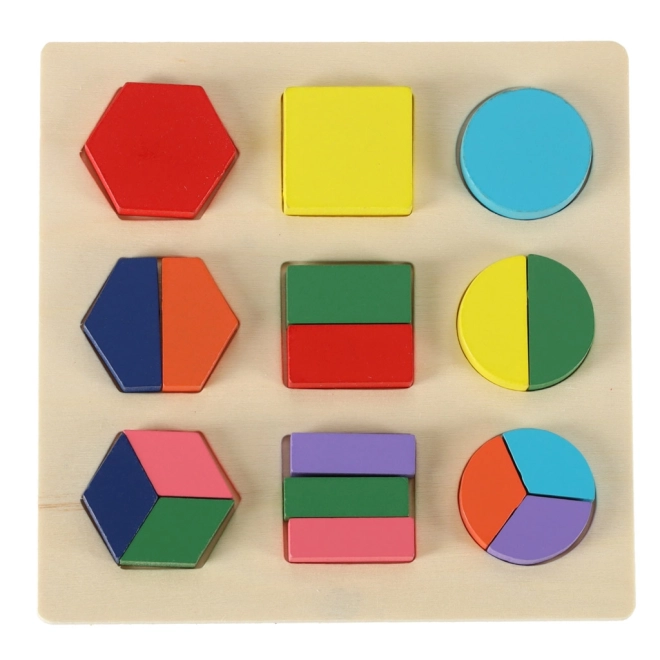 Puzzle en bois Montessori