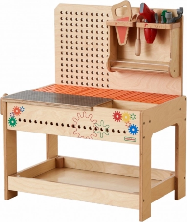 Atelier en bois XXL Montessori STEM avec outils MASTERKIDZ