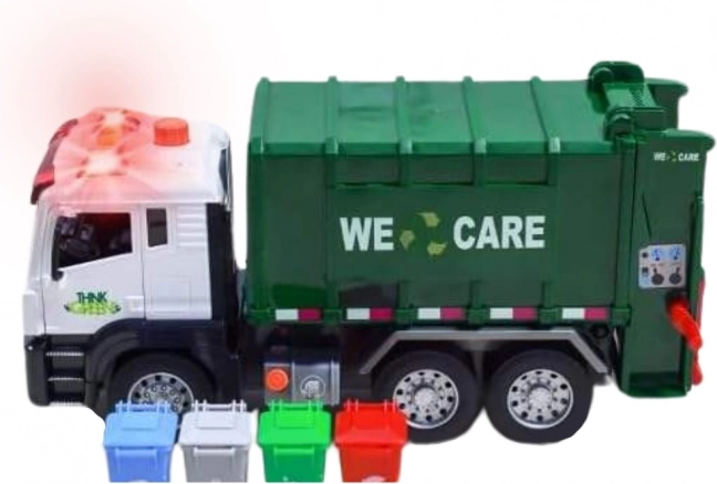 Camion à ordures interactif Purifier 1:10 - Jouet éducatif pour le tri des déchets