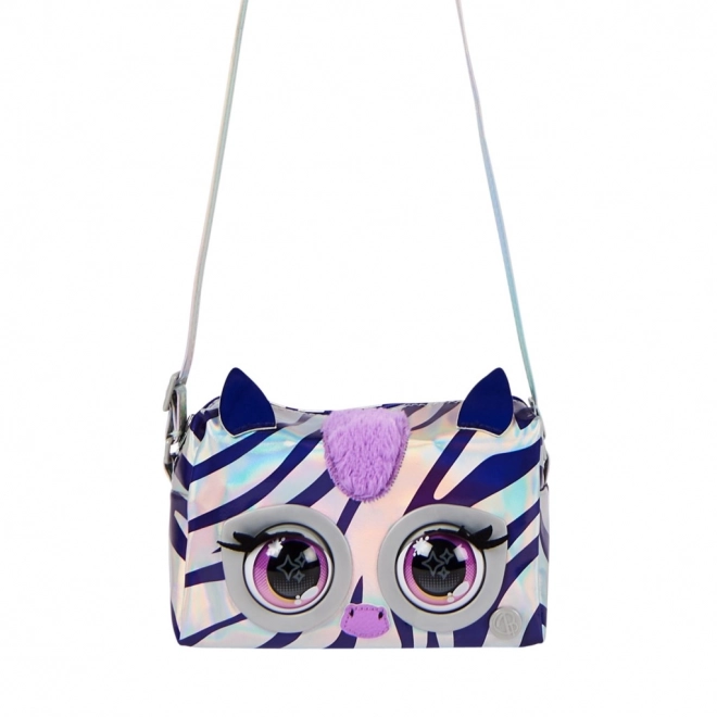Sac interactif zèbre Purse Pets en métal