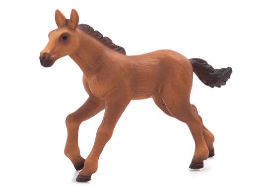 Mojo poulain hanovrien – figurine en course