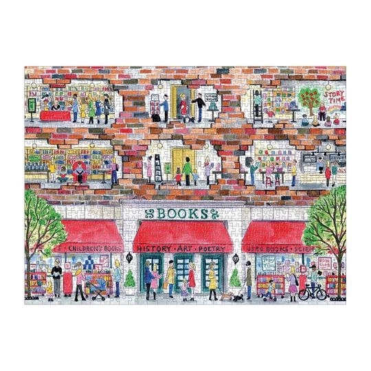 Puzzle Galison dans une librairie 1000 pièces