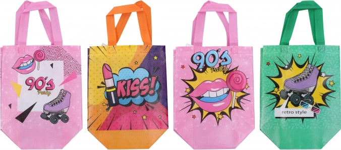 Sac cadeau pour enfants en textile non tissé S 22 × 23 × 11 cm