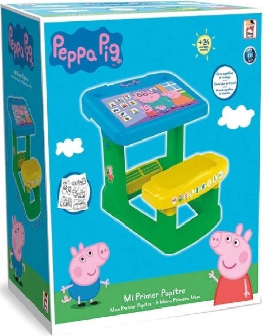 Chicos mon premier banc d'école avec motif Peppa Pig