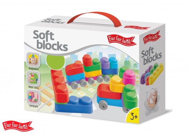 Far Far Land Bloc de construction doux 21 pièces