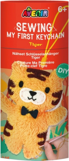 Kit de couture pour porte-clés - Tigre