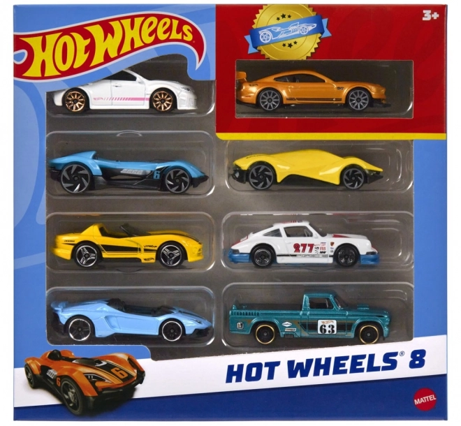 Hot Wheels 8 voitures miniatures