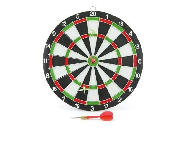 Cible avec fléchettes - 28 cm