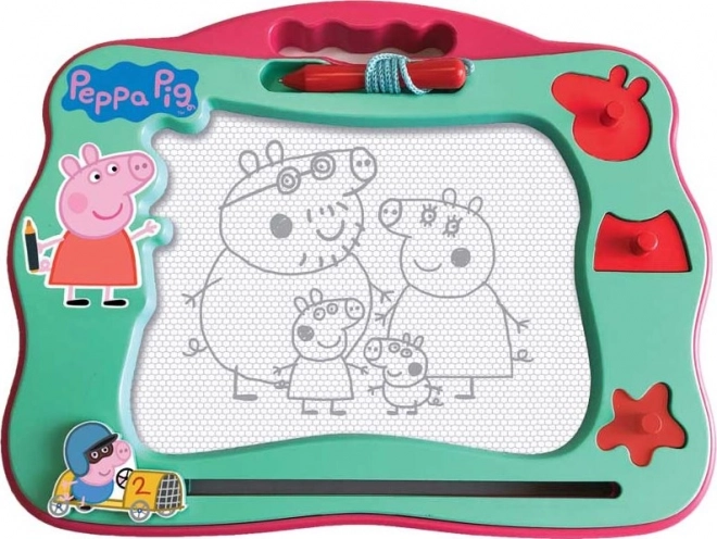 CHARACTÈRE Peppa Pig : Tableau de Dessin Magnétique