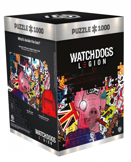 Puzzle Watch Dogs: Legion – masque de cochon 1000 pièces