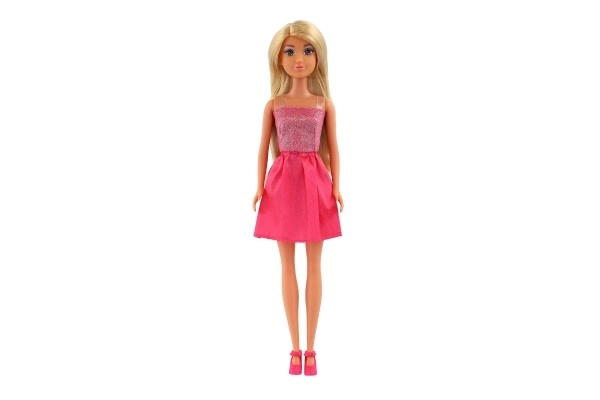 Poupée Anlily en robe scintillante plastique 30cm 4 couleurs dans boîte 8x32x5cm 12 pièces dans boîtier