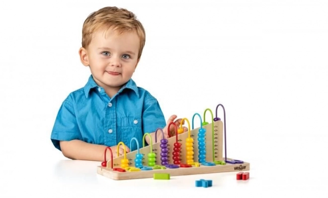 Abacus en bois réversible