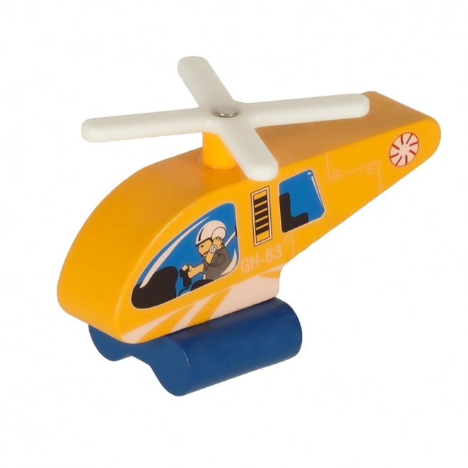 Ensemble de train en bois pour enfants 69 pièces