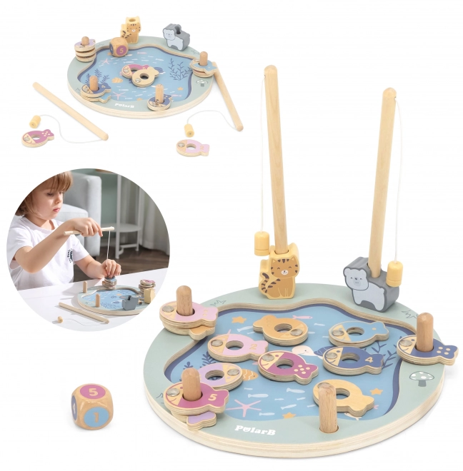 Pêche en bois