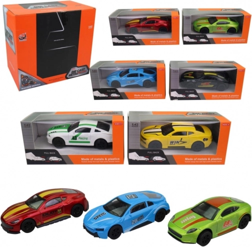 Voiture de sport en boîte pour enfants