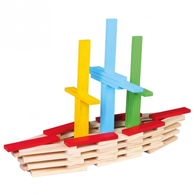 Kit de construction en bois Bino - 150 pièces