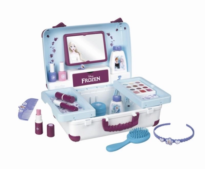 Malette cosmétique avec accessoires La Reine des Neiges