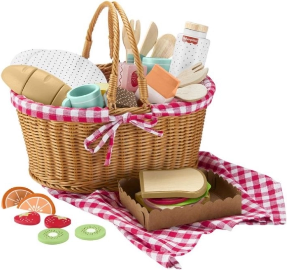 Panier pique-nique en bois FISHER-PRICE