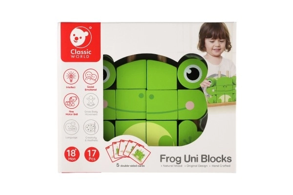 Puzzle en bois - Grenouille