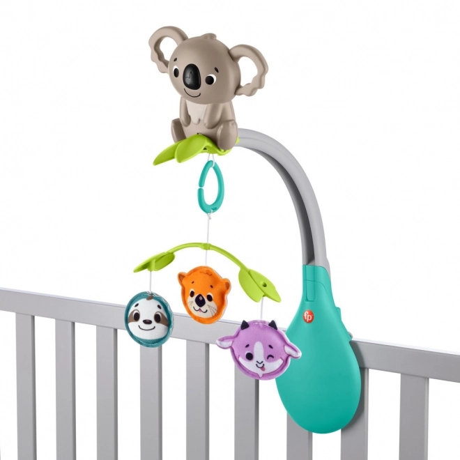 Mobile au-dessus du berceau Koala Fisher Price