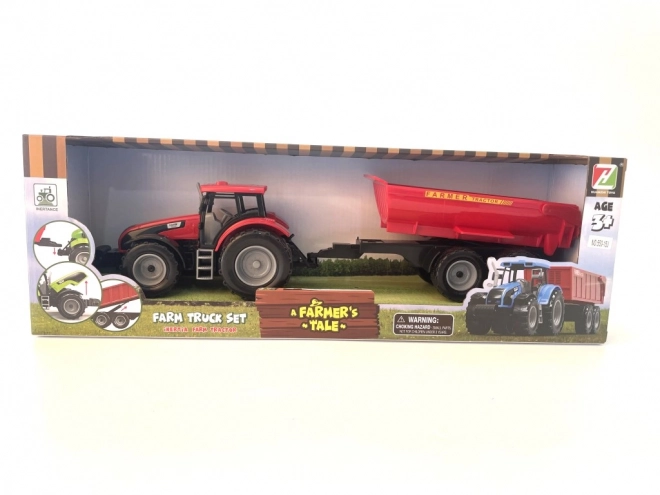 Tracteur avec remorque à propulsion inertielle