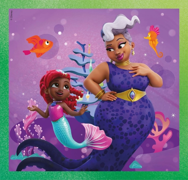 CLEMENTONI Puzzle Ariel 3x48 pièces