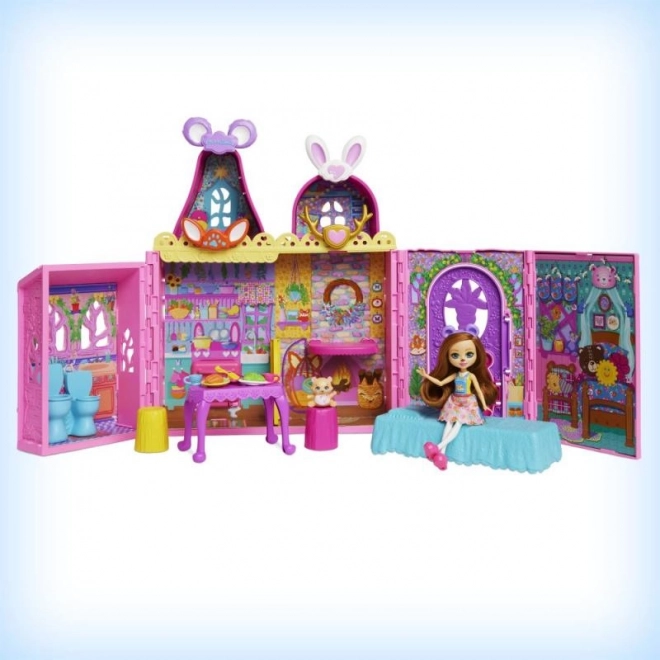 Maison de poupée Enchantimals Amicale avec meubles et accessoires