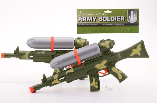 Mega pistolet à eau militaire 50 cm