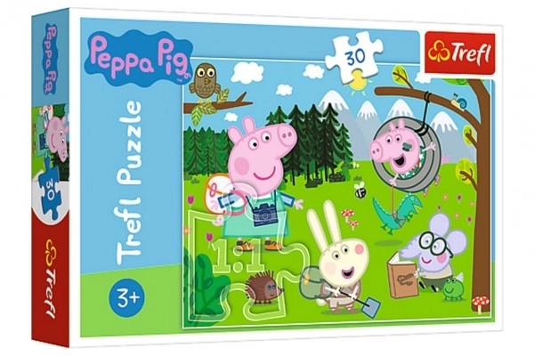 Puzzle Trefl Peppa Pig Aventure en forêt 30 pièces