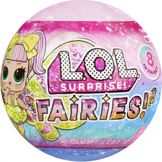 L.O.L. Surprise poupée fée Fairy Tots – ailes créatives (présentoir 12 pcs)