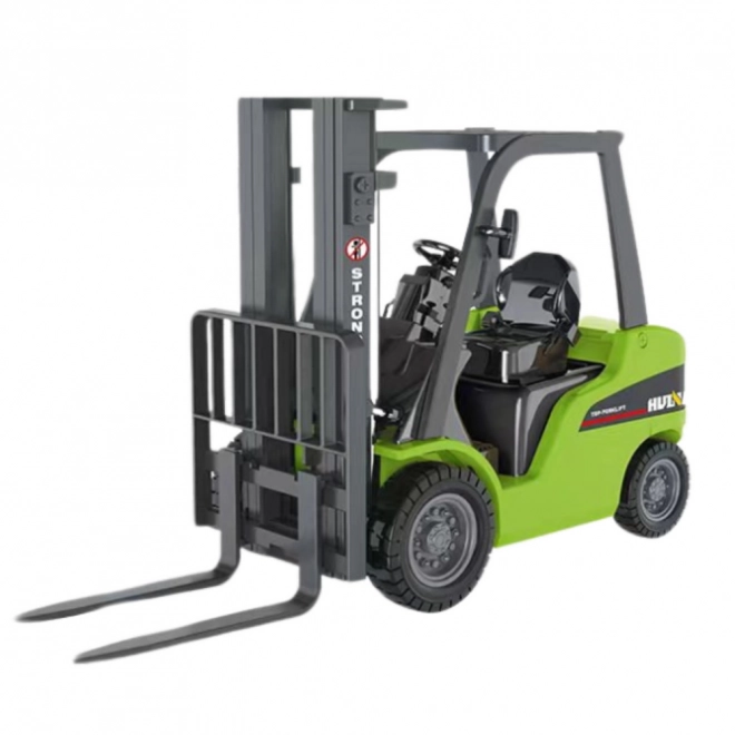 Chariot élévateur métallique Huina vert 1:50