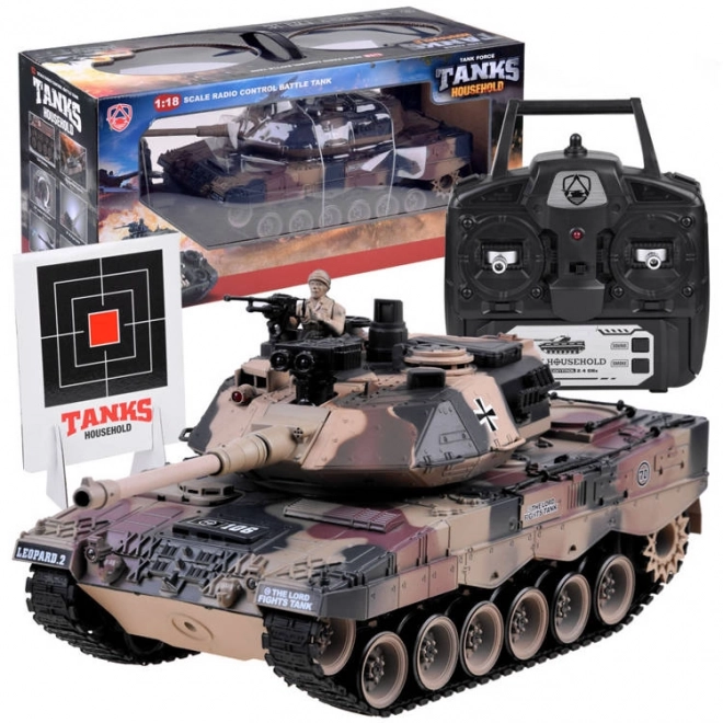 Grand tank télécommandé LEOPARD RC0106