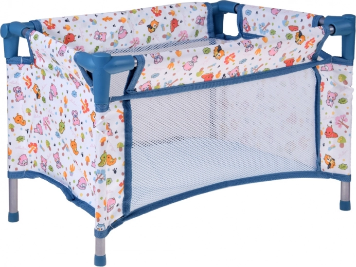 Lit de voyage avec maille respirante et sac