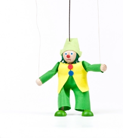 Gerlich marionnette en bois Ondin Čvachtal 12 cm