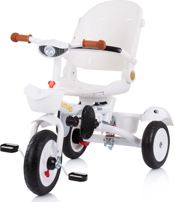 CHIPOLINO Tricycle avec toit Futuro 2-en-1 Cow