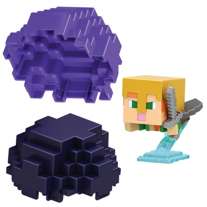 Figurine Minecraft mini dans un œuf