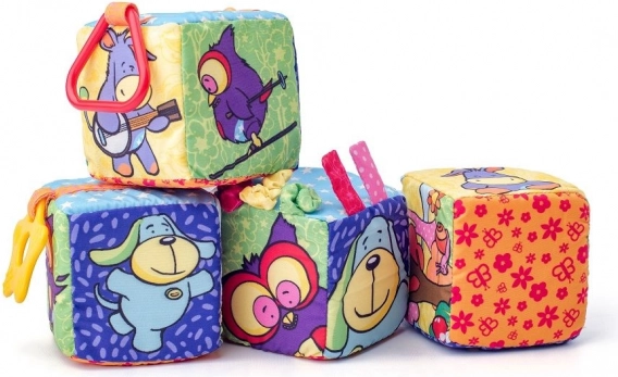 Cubes en textile pour bébés NINY